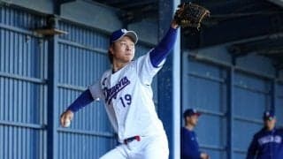 衝撃落差…侍J“秘密兵器”が「エグすぎる」　崩れ落ちる打者、X仰天「キレが」