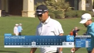 【動画】久常涼がボギーフリー「62」で単独首位発進！松山英樹は3番で12mのバーディパットを決める【AT&Tペブルビーチプロアマ1日目】