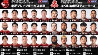 連敗できない王者・ブレイブルーパス東京、 6連勝の神戸スティーラーズを秩父宮で迎え撃つ