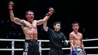 【ONE】石井寿来が判定１－２惜敗、２回に左でダウン奪うも終了間際に痛恨のダウン献上