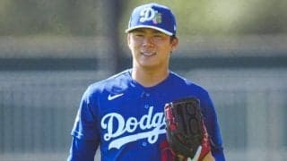 山本由伸、キャンプ初日にライブBP　最速151キロ剛速球でバット粉砕…大谷＆朗希も熱視線