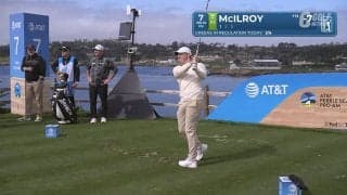 【動画】憧れのペブルビーチでマキロイ・シェフラー・松山・久常が躍動　2日目ショットオブザデイ【AT&Tペブルビーチプロアマ2日目】