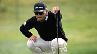 久常涼がトップタイで3日目へ「いい一日になれば」　ペブルビーチプロアマ