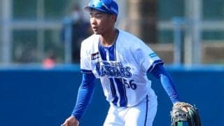 藤浪を救った18歳「こっから投げるのすげえ」　横っ跳び→即送球…超新星が「やばい」