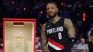 3ポイントコンテスト、アキレス腱断裂で欠場中のリラードが優勝…自身3度目の栄冠