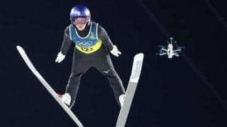 ドローンが撮る五輪映像が話題　迫力の映像、まるで選手と一体化