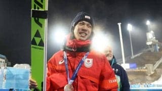 ジャンプ銀の二階堂、つかみかけた頂点　悔しさ残る2回目のジャンプ