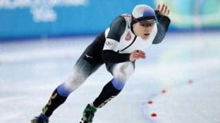スピードスケート森重航、リスク承知の挑戦　カーブで攻めたが及ばず