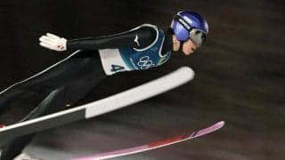 小林陵侑、個人のメダル逃すも「やっと良い1本」スーパー団体へ弾み