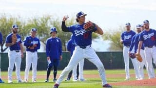 身長193cmの大谷翔平の背後で…「こんなデカいの」　判明した“事実”、日本人注目の右腕