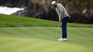 シェフラーが3イーグルで4位「諦めずに粘り強くプレーできた」