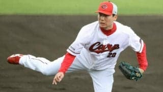 先発転向の広島・栗林が計176球の熱投　完投めざして体力向上中