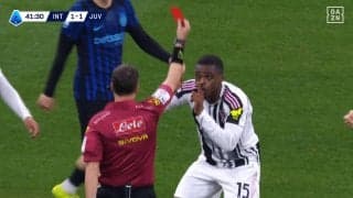 「明らかな誤審だ」ユヴェントスDFの“不可解退場”→審判委員長が異例謝罪！「レフェリーを騙そうとした」インテルDFに苦言も