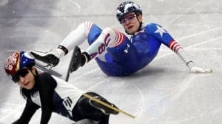 「ひざまずいて謝れ」韓国からの中傷　リレーで巻き込み転倒の米24歳が告白「私らしくいられなくてごめんなさい」【冬季五輪】