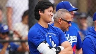 Vs大谷翔平に大感激「本物だ」　ド軍26歳が圧倒された47秒「体つきがデカくて」