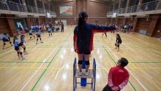 長くバレーボールに携わるための一歩　中学生審判交流大会