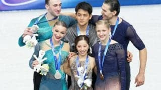 りくりゅうは「新しいページを刻んだ」　表彰台のライバルから賛辞