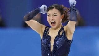 坂本花織、「自分を褒めてあげたい」2位発進　演技構成点は最高