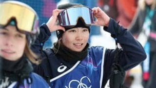 新星・深田茉莉がスロープスタイルで金　「信じられない」と泣き笑い