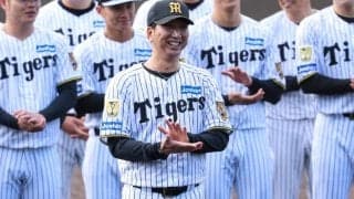 阪神キャンプに現れた大御所「どなたかと思ったら」　ナインも恐縮…X仰天「いるぅw」