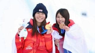 女子スロープスタイルで深田茉莉が金、村瀬が銅　男子は長谷川が銀