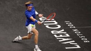 世界5位のルブレフら勝利で欧州選抜が一歩リード。2日目にはUSオープン覇者メドベージェフらが登場[レーバーカップ]