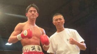 元世界王者・内山高志会長がジム初勝利「ヒヤヒヤした、マジで」日本15位の英豪が移籍初白星