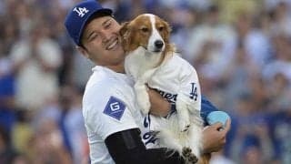 大谷愛犬が“キス”したお相手「楽しい時間を」　LAメディアも即反応…意外すぎた交流劇