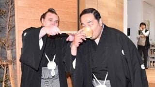 大相撲　綱とりの安青錦「大変嬉しく思う」ニトリ会長が安治川部屋後援会会長に就任