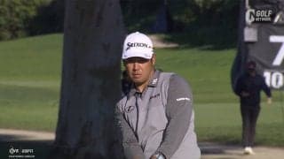 【動画】松山英樹技ありアプローチ＆バンカーショット 2日目好ショット集【ザ・ジェネシスインビテーショナル2日目】