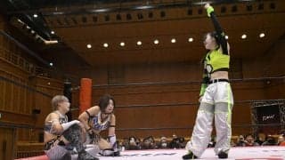 【東京女子】前哨戦は挑戦者の鈴芽が勝利「MIRAIはめちゃめちゃ強かった。王者の強さ」