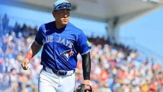 無安打でも…岡本和真を指揮官絶賛　「アスレチック」美技に感銘、積み上げるゲレーロとの絆