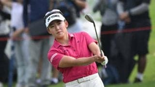 岩井千怜「15番を外したのがキー。反省しています」スコア伸ばすも王者ジーノに１打及ばず