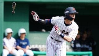 【侍ジャパン】周東佑京、サトテルの打球で一塁から一気生還！23年WBCほうふつとさせる快足
