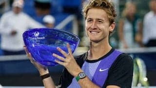  「異常」な強風のなか1年半ぶりV 