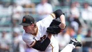 【巨人】ウィットリー、堂々の実戦デビュー　最速155キロ、１回無失点