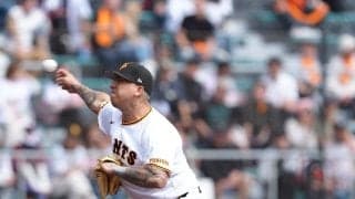 【巨人】マタが初登板で１回無失点　最速153キロをマーク、堂々デビュー飾る