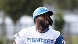 【日本ハム】新外国人カストロ、バチーンと“来日１号”左翼越え防球ネットまで飛ばす場外２ラン