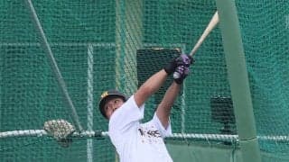 【阪神】野手転向の西純矢が１軍デビュー　田中正義の速球に遊ゴロ　かつてのドラ１投手が再出発