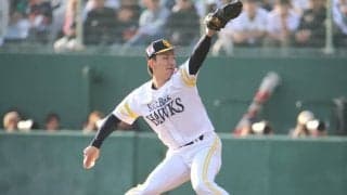 ソフトバンク育成3年目の剛腕が自己最速の156キロで侍ジャパン相手に無失点！支配下登録へ向けて猛アピール