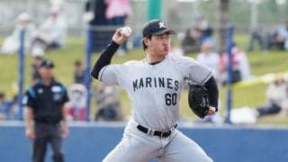 【ロッテ】ドラ７大聖１回無失点「１軍にいないと意味がない」前回の反省生かし最速155キロ