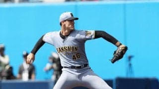 【阪神】203センチ新外国人のラグズデール「素晴らしい守備陣」初登板で緩急つけ２回１失点