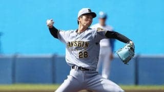 【阪神】２年目今朝丸裕喜「自信に」“１軍デビュー”でパーフェクト！レイエスから空振り三振
