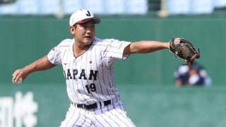 侍J・菅野智之のライブBPに選手ずらり　ダルビッシュらも熱視線、巨人・中山に2安打許す