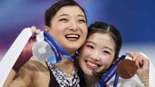 「2人とも笑顔が最高！」坂本花織&中井亜美のメッセージ動画に反響続々…「最後まで号泣でした」【冬季五輪】