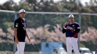 【侍ジャパン】菅野智之、大勢がライブBPに登板　菅野は37球でヒット性は３本、大勢は０本