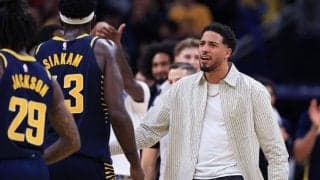 今季全休もチームへ同行するタイリース・ハリバートンが帯状疱疹のため数週間の離脱