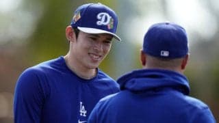 佐々木朗希は25日、山本由伸は27日にOP戦登板　ロバーツ監督が明かす