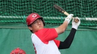 【広島】佐々木泰、侍から「吸収したい」１日早く春季キャンプ打ち上げでサポートメンバーへ