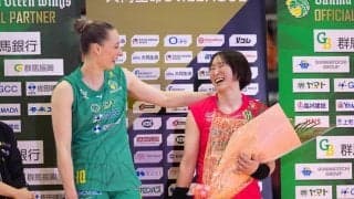 【バレー】「お肉大好き」な背番号29番、群馬グリーンウイングス・門田湖都はSVリーグで新たな自分を発見中　